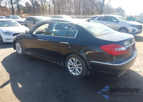2013 Hyundai Genesis 3.8 from USA, damaged, VIN KMHGC4DD7DU222510
